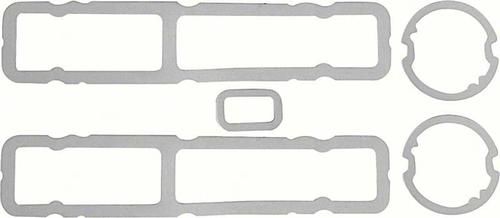 1967 Camaro; Park Light, Tail Light, License Lamp Lens Gasket Set; except RS; 5 Piece Set