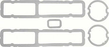 1967 Camaro; Park Light, Tail Light, License Lamp Lens Gasket Set; except RS; 5 Piece Set