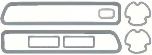 1969 Camaro Rally Sport; Park Lamp, Tail Light, License Lamp Gasket Set; 7 Piece Set