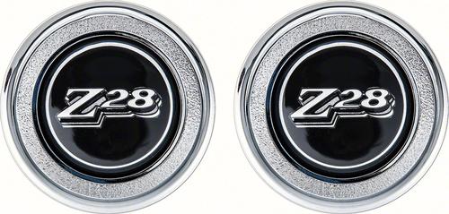 K74307 - 1977-79 Camaro Z28; Interior Door Panel Emblems ; Black