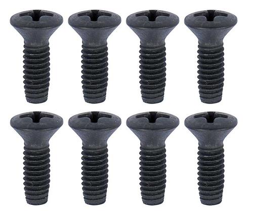 1967-68 Camaro RS; Headlamp Door Screw Set; 8 Piece