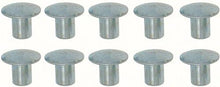 1967-68 Camaro RS; Headlamp Door Molding Rivets; 10 piece set