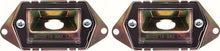 1970-73 Camaro; Rear License Lamp Lens Assembly; Pair; GM Licensed