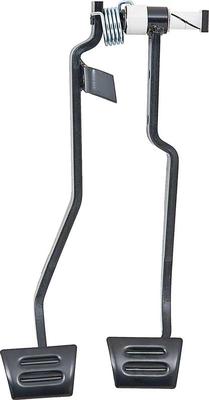 1966-67 Chevy II, Nova; Brake and Clutch Pedal Assembly; Manual Trans
