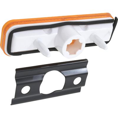 1970-77 Camaro; Front Fender Side Marker Lens; Amber Lens; GM Licensed