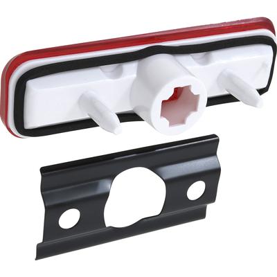 1970-73 Camaro; Rear Side Marker Lens, Gasket & Bracket; Red; RH or LH; Each;