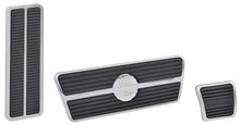 1969-72 Nova Pedal Pad Set and Stainless Trim -  Disc Brake / Automatic Transmission