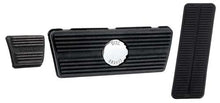 1967-77 GM Pedal Pad Kit With Disc Brake Emblem; Auto Trans; 3-Piece Kit