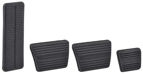1973-74 Nova Pedal Pad Set - Manual Transmission - Drum Brakes - 4 piece set