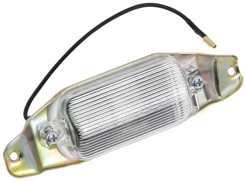 1965 Impala, Bel Air; Rear License Plate Lamp Assembly; with Wiring & Bracket