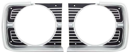 1968 Dodge Dart; Headlight Bezel Set; Pair; OER