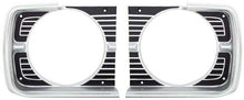 1968 Dodge Dart; Headlight Bezel Set; Pair; OER