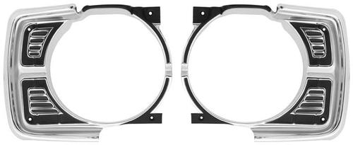 1969 Dodge Dart; Headlight Bezel Set; Pair; OER