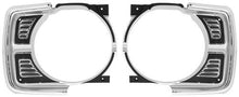 1969 Dodge Dart; Headlight Bezel Set; Pair; OER