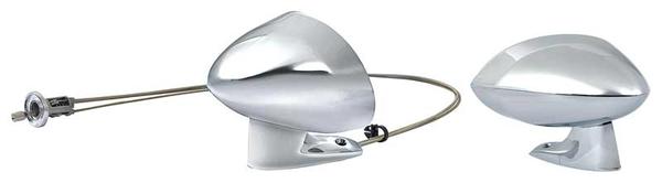 1970-1973 Duster Dart Valiant and Scamp Outer Door Sport Mirror Set