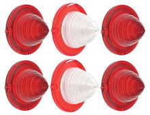 1961 Impala; Tail Light & Back Up Light Lens Set; 6 Piece Set; GM Licensed