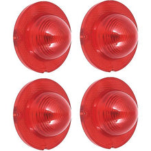 1958 Chevy Bel Air, Biscayne, 1961-66 Corvette; Tail Light Lens; Set of 4