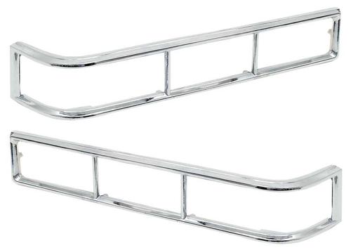 1966 Chevrolet Impala; Tail Light Bezels; Die-Cast Chrome; RH & LH; Pair