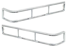 1966 Chevrolet Impala; Tail Light Bezels; Die-Cast Chrome; RH & LH; Pair