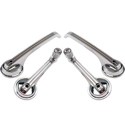 1965-67 Mustang Fastback; Door and Window Handle Kit; Screw-on Style; 4-Pieces