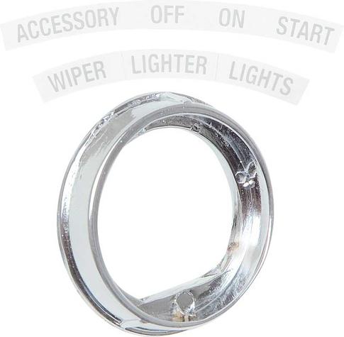 1967 F-Body Ignition Indicator Bezel