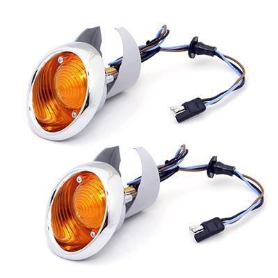 1964-66 Mustang Park Lamp Set - LH and RH Assemblies