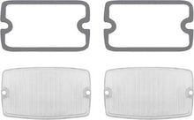 1973-76 Valiant, Duster, Scamp Park Lamp Lens and Gasket Set ; 4 Piece Set