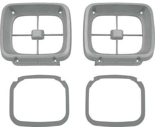 1972 Dodge Dart/Demon; Park Lamp Lens and Gasket Set; 4 Piece Set