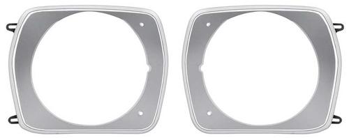 1973-74 Valiant, Duster, Scamp; Headlamp Bezels; Pair