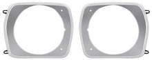 1973-74 Valiant, Duster, Scamp; Headlamp Bezels; Pair