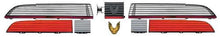 1979-81 Pontiac Trans Am; Tail Lamp and Fuel Door Assembly Kit; with "Gold Bird" Emblem