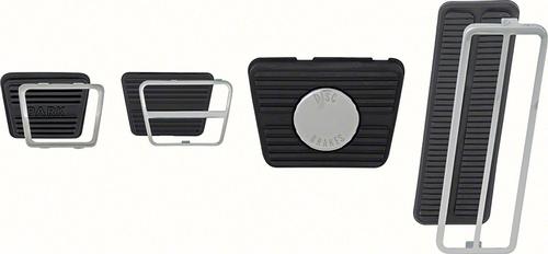1967-68 Camaro / Firebird Pedal Pad Kit - Disc Brakes - Manual Trans - 8 piece