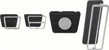 1967-68 Camaro / Firebird Pedal Pad Kit - Disc Brakes - Manual Trans - 8 piece