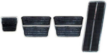 1969-74 GM Pedal Pad Kit Manual Transmission; Without Disc Brakes Emblem - 8 Piece