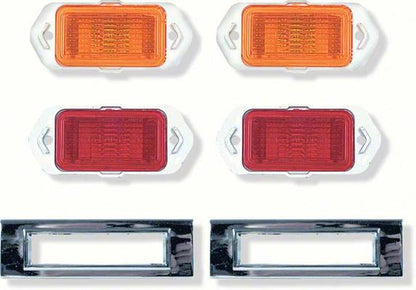 1969 Camaro; Front & Rear Side Marker Lamp Kit