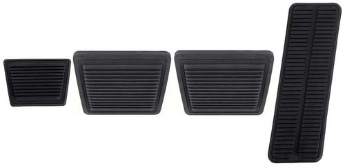 1969 Firebird Pedal Pad Kit - Manual Trans - 4 piece