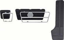 1970-71 Camaro Z28 with Disc Brakes and Automatic Transmission; 5-Piece Pedal Pad Kit