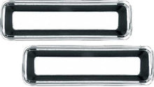 1967 Camaro; Rear Tail Light Bezel Set; RH & LH; pair