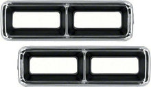 1968 Camaro; Rear Tail Light Bezel Set; RH & LH; pair