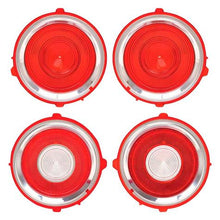 1970-71 Camaro; Standard Tail Light & Back Up Lens Kit; 1971 1st Design