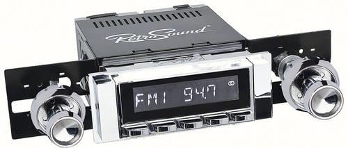 1963-64 Impala/Fullsize Laguna Am/Fm Radio - Chrome Radio, Buttons, Bezel & Knobs