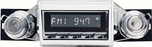 1966-67 Nova Am/Fm Classic Radio - Chrome Knobs