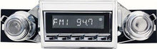 1966-67 Nova Laguna Am/Fm Radio - Chrome Radio, Buttons & Knobs w/Chrome Radio Bezel