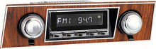 1968 Camaro Retrosound Laguna Radio - Chrome Radio, Buttons & Knobs w/Walnut Face Plate