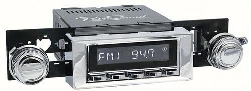 1967-84 Impala/Fullsize Laguna Am/Fm Radio - Chrome Radio, Buttons, Bezel & Knobs