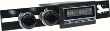 1971-75 Road Runner RetroSound Laguna AM/FM Radio - Chrome Radio & Buttons w/Black Bezel & Knobs