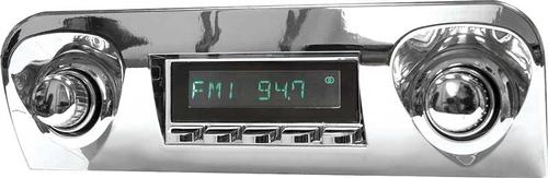 1959-60 Full Size Chevrolet Hermosa Radio - Chrome Radio, Buttons, Bezel & Knobs