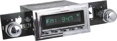 1961-62 Full Size Chevrolet Hermosa Radio - Chrome Radio, Buttons, Bezel & Knobs