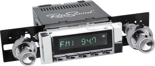 1963-64 Full Size Chevrolet Hermosa Radio - Chrome Radio, Buttons, Bezel & Knobs
