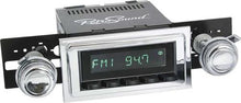1967-68 Full Size Chevrolet Hermosa Radio - Black Radio & Buttons w/Chrome Bezel & Knobs